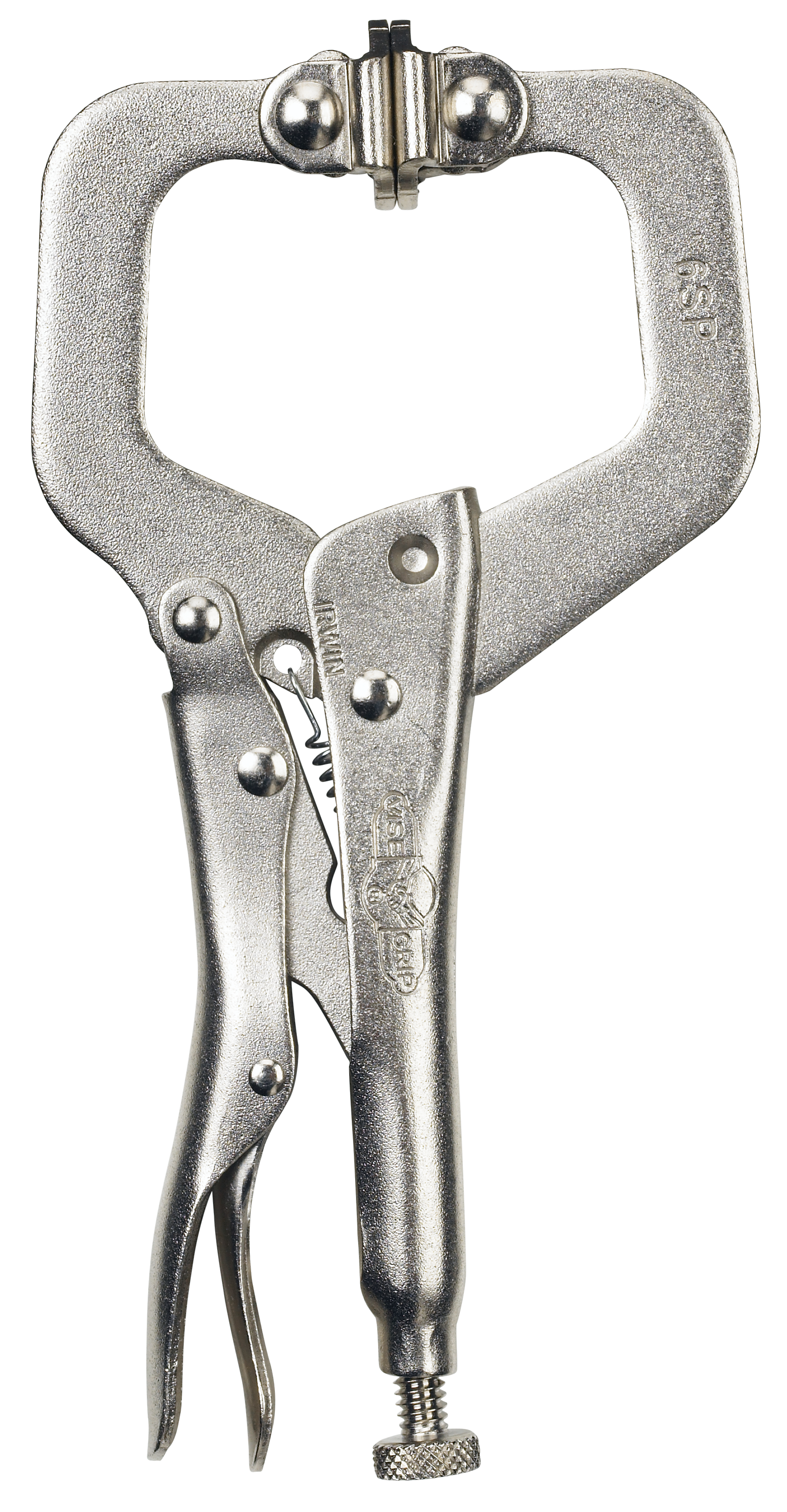 Irwin, Vise-Grip® Fast Release™ Locking Clamp With Swivel Pads, 6"